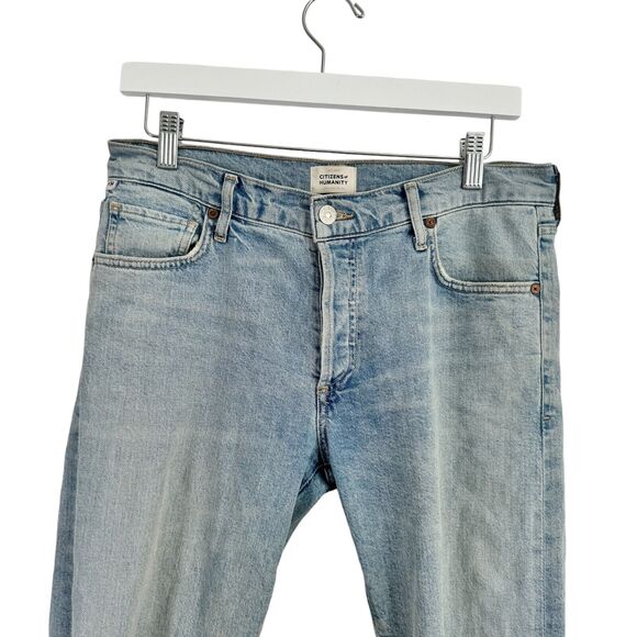 Citizens of Humanity Emerson Slim Boyfriend Sugarcoat Button Fly Jeans Womens 26 - Picture 3 of 10
